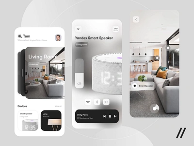 Smart House Platform android android mobile animation app automation cctv design interaction interface ios app iot mobile motion design security smart home tech technology ui ux wifi