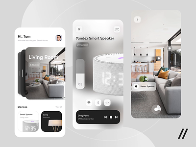 Smart House Platform android android mobile animation app automation cctv design interaction interface ios app iot mobile motion design security smart home tech technology ui ux wifi