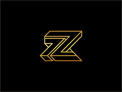 Z 7 7z brand branding design icon letter z line logo symbol vector z7