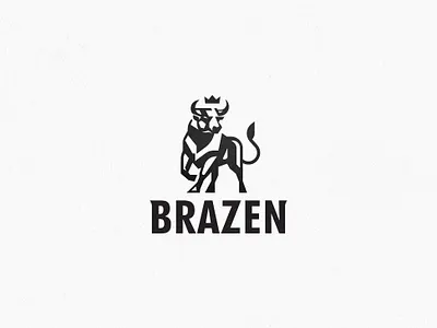 Logo for Brazen bull crown logo sport