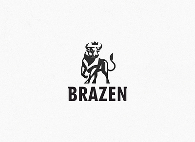 Logo for Brazen bull crown logo sport