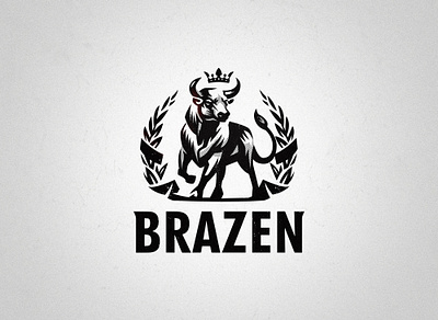 Logo for Brazen bull crown logo sport