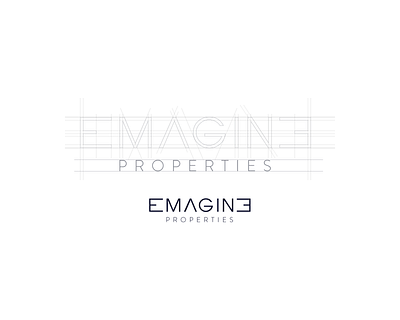 EMAGINE Properties Brand Identity Design brand brand strategy branding business card design business cards businesscard clean corporate branding corporate design corporate flyer corporate identity design flat graphic design identity logo minimal stationery stationery design typography