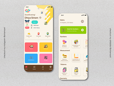 Kids School App affinitydesigner app branding design drawing illustration kids app logo school app sketchapp typography ui ux vector web