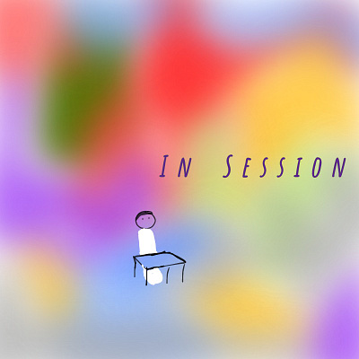 Minimalist podcast cover design illustration minimal