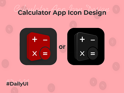 Calculator App Icon Design #DailyUI app calculator calculator design dailyui dailyuichallenge design glassmorphism icon icon design iconography logo ui challenge