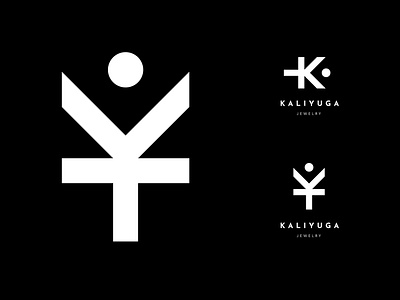 Kaliyuga jewelry - logotype amulets ancient black branding ethno handcrafted identity india jewelry kaliyuga logo mystic natural nomad postapocalyptic shamanic stone tribal urban