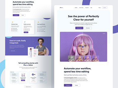 Plexox Web ui 2020 agency website branding dribbble homepage homepage design landing page photo enhancing photography photography website photoshop turjadesign web design webdesign website website design