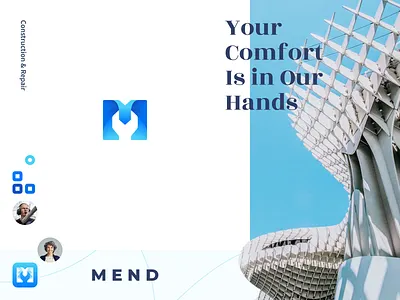 Construction Company Logo and Branding architecture brand branding building construction company design graphic design logo logo design minimal modern real estate