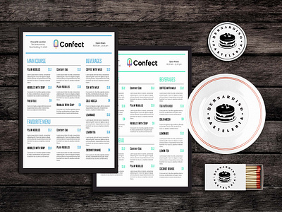 Quick Eats Food Menu Template design design template designs illustration latest 2020 menu menu design menu design template psd psd mockup web