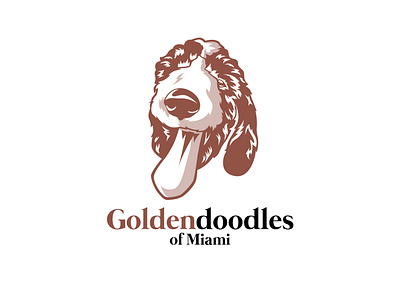 Goldendoodles Logo Design branding design logo logo design