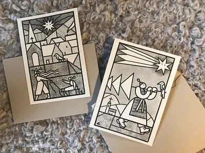 Merry Chistmas! black white black and white christmas christmas card graphic illustration monochrome texture