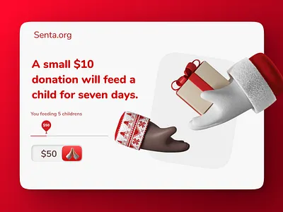 Senta | UIUX design 2d 3d adobe xd christmas concept dailyui figma landing landing page merry christmas santa shot typogaphy ui design ux web web design website website design xmas