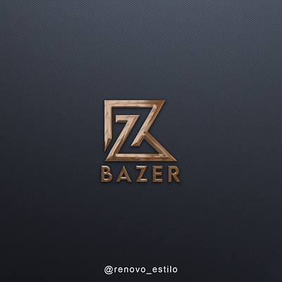 logo bazer 3d animation branding design graphic design icon illustration logo logocompany logotype motion graphics new logo renovoestilo typography vector
