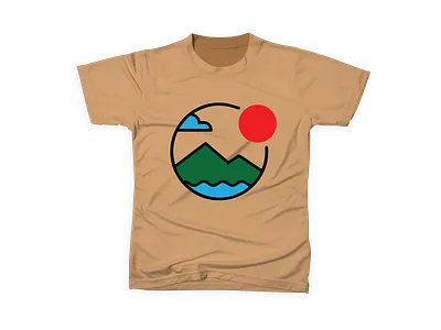 Sea ,Sun ,Hill Illustration T-shirt design bulk t shirt bulk t shirt design eye catching graphic design graphic t shirt design illustration infographic design modern t shirt design t shirt design trendy t shirt design typography
