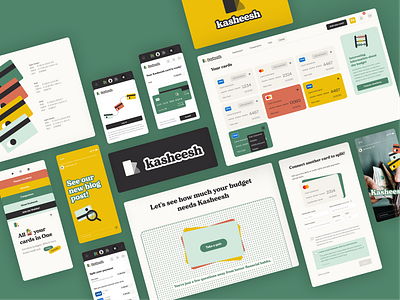 Kasheesh Full Online Presence cards chrome extension credit dashboard extension finance fintech illustration inclusive logo online shopping payments spending ui uidesign ux uxdesign uxui warm webdesign