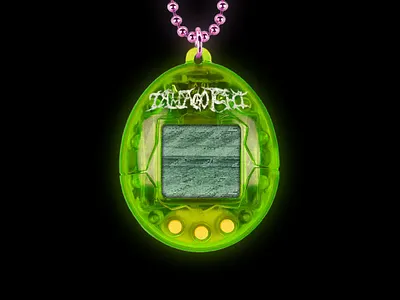 Tamagotchi 90s bandai digital pet digitalpet game gaming glow graphic design graphicdesign green handheld old oldschool photoshop retro retrogaming tamagotchi