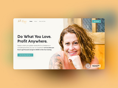 Web Design Kate Bagoy banner banner design design ui ui design ux web design website website design