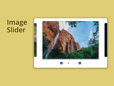 DailyUI Challenge 072 - Image Slider carousel daily 100 challenge dailyui dailyui 072 dailyuichallenge floating image carousel image slider images ui ui design web design webdesign