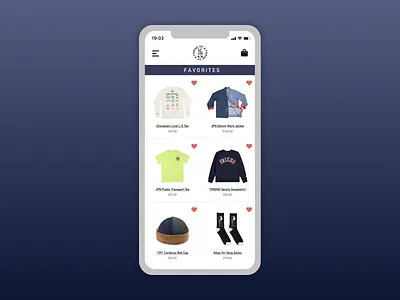 Daily UI #044 - Favorites 100 days of ui 100daysofui daily ui daily ui challenge dailyui dailyuichallenge design figma ui ui design uidesign