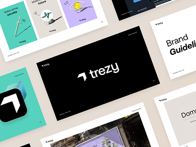Brand guidelines 🎨 anagram analytics automated financial reporting brand brand guidelines brandbook branding finance financial forecasting illustration landing page logo money reporting trezy ui ux web