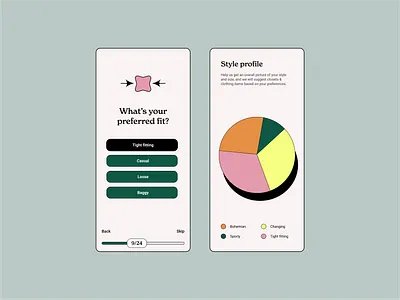 Clothes swapping app app clothes swapping concept app fashion mobile ui uiux ux