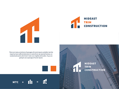Mideast brand construction construction logo design graphic design logo logodesign logotype