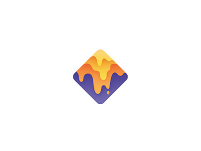 Melt icon branding design icon illustration logo minimal product design vector