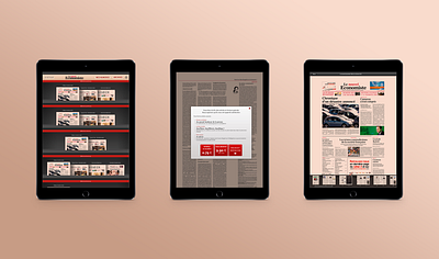 App for Le nouvel Economiste app design economist ipad le nouvel economiste library news newspaper ui ux