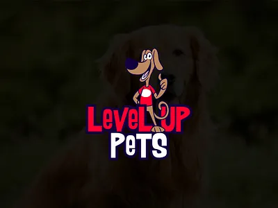 LEVEL UP PETS abstract art design fiverr design fiverrgigs graphic design illustration illustrator logo logo design logos logotype minimal minimalist logo orders pets petshop petslogo petslogos petstore