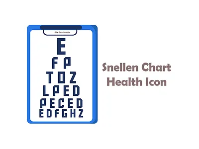 Snellen chart Health Icon health health icon icon snellen chart