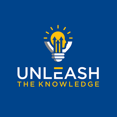Unleash The Knowledge branding creative ecommerce fiverr fiverr.com fiverrgigs flat graphic design logo logo designer minimal minimalist modern
