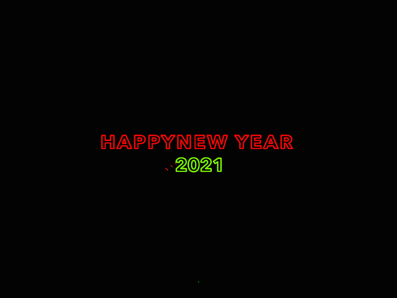 New Year 2021 2021 animation christmas tree cracker festival glow merry christmas new year welcome 2021