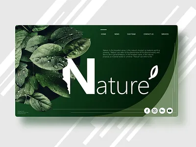 Landing Page Design branding design flat icon landing page minimal typography ui ux web website