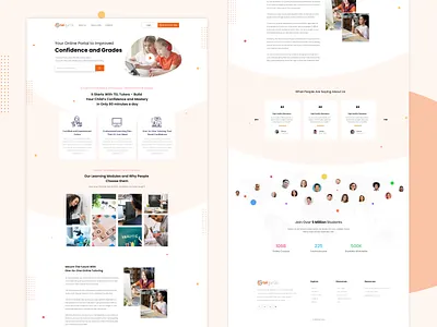 Telguru Online Learning Platform Mockup Design mockup ui ui ux design uidesign ux ux desgin ux design