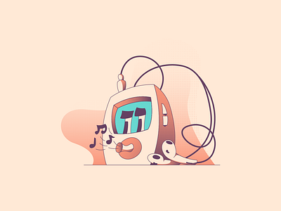 Player adobe character illustration illustrator pen player vector