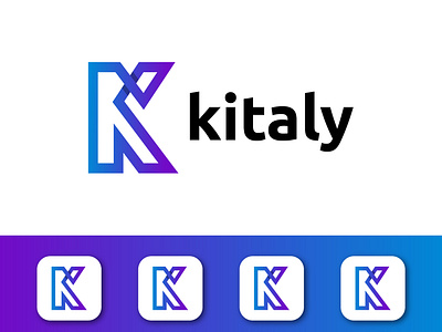 Kitaly logo design app app logo application brand design brand identity branding designs icon logo logo designs logo inspiration logo presentation logodesign logotype marketing modern logo networking online startup logo website logo