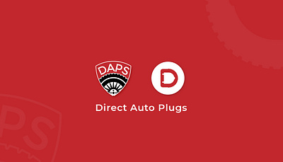 Direct Auto Plugs logo design creative creative design creative logo design graphic design illustrator logo logo designer logodesign logos logotype minimal