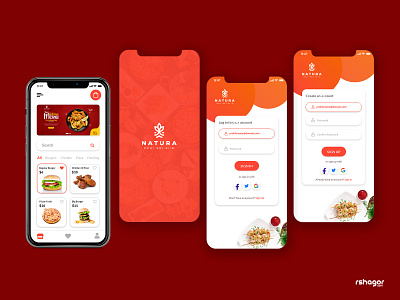 Food App UI/UX Design adobe xd android app design apps design food food app food app design food app ui food app ui design food apps food art food illustration ios social software design ui uidesign uiux