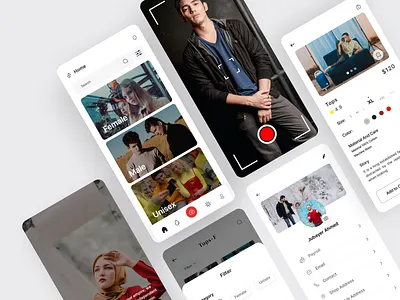 'Shopping App" best design clean design clean shot minimal mobile app mobile app design mobile design mobile ui onlineshopping shopping app ui trends uidesign uiux uiuxdesign