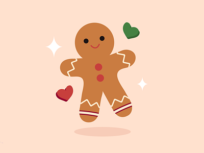 Happy Cookie 🍪 adorable cartoon christmas christmas party cookie cute happy happy holidays illustration illustration art love lovely merry xmas seasons greetings