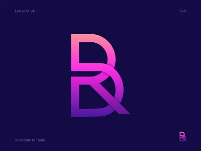 Lettermark Logo Concepts R+D 2020 trend abstract abstract design abstract logo abstract mark d logo d mark d monogram lettering lettermark lettermarklogo lettermarks logo collection logomark modern modern logo r logo r mark r monogram