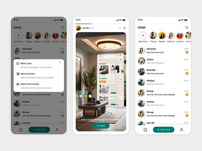 Smart Home Chat Interface Design appdesign chatinterface figma figmadesign homeautomation interactiveui mobileapp moderndesign smarthome ui uidesign uiuxdesign userexperience