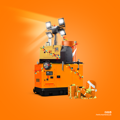 HMH Christmas Tree christmas diesel generator merry xmas