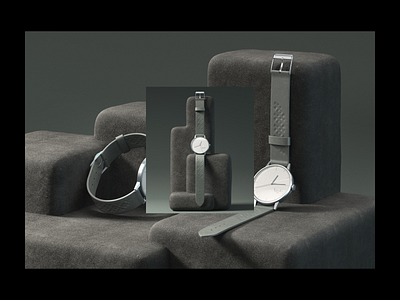 Bajêr Watches Project 3d agency branding desginer graphic design minimal motion portfolio render web web design website