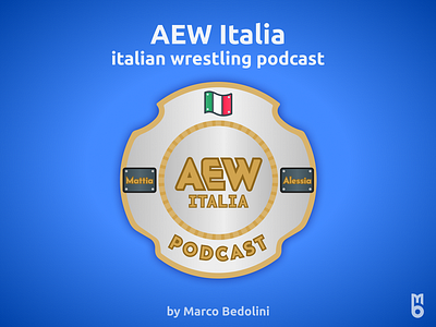 AEW Italia branding design logo