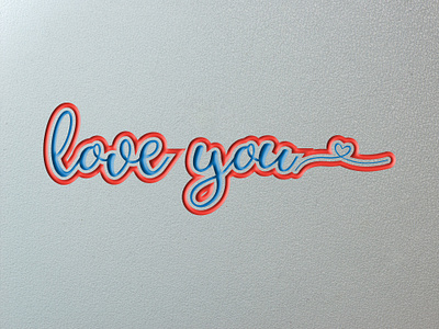 love you logo logotype love logo love you text logo