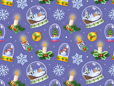 The light pattern advertising boule candle card children children illustration christmas design drawing gift handmade illustration light packaging pattern design patterns snow xmas