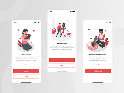 Pethouse aesthetics daily ui dribbble illustration ui uxui