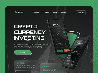 Crypto currency - App Design app app design bitcoin crypto cryptocurrency currency ethereum investing mobile app mobile app design mobile design mobile ui